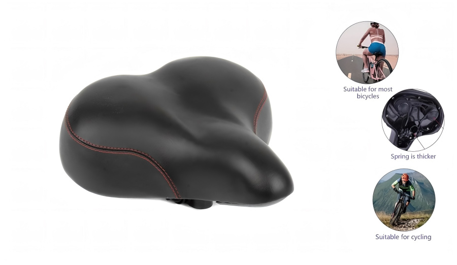 Седло комфорт 270х260 мм, HF-AZ-6068, Elastomer, Comfort Series, RAPIDA (УТ00028449)
