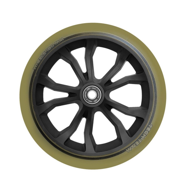 Колесо для самоката 180 мм в сборе с подшипниками ABEC 9, TT Dark Green (NN009899)