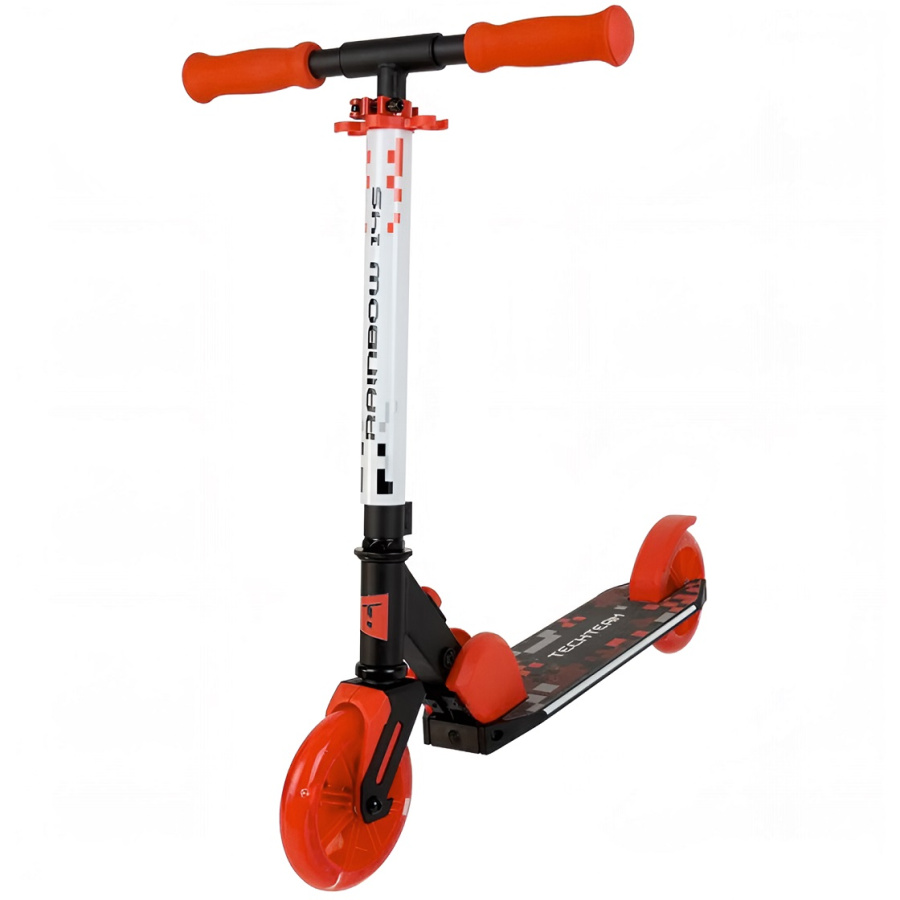 Самокат Tech Team Rainbow 145 black/red (1/4, NN013798)