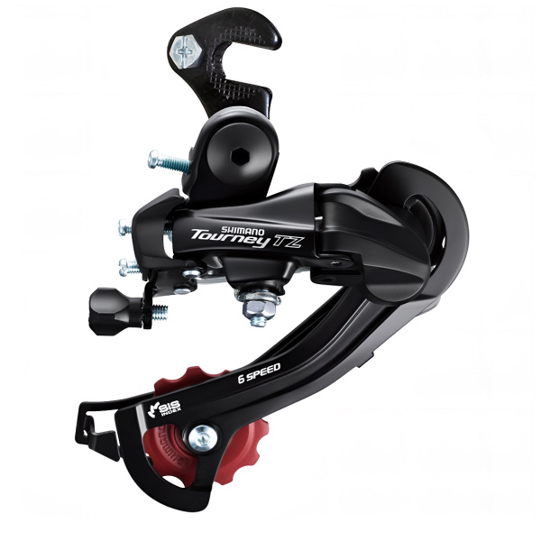 Переключатель задний SHIMANO TOURNEY RD-TZ500, 6/7 ск. крепление на ось, 34T, GS (ARDTZ500GSB)