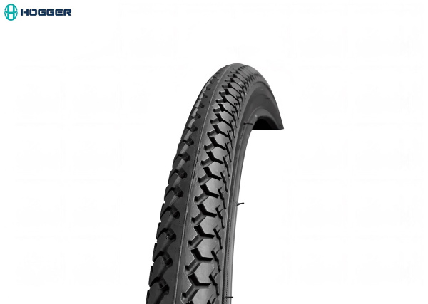 Покрышка 24x1,3/8 ВL-003 Black, для инвалидных колясок, HOGGER, Черная (УТ00030773)