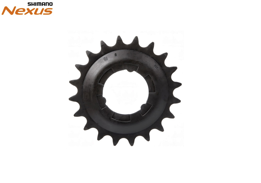 Звезда задняя SHIMANO 20T (2,3 мм), NEXUS (ASMGEAR20LP)