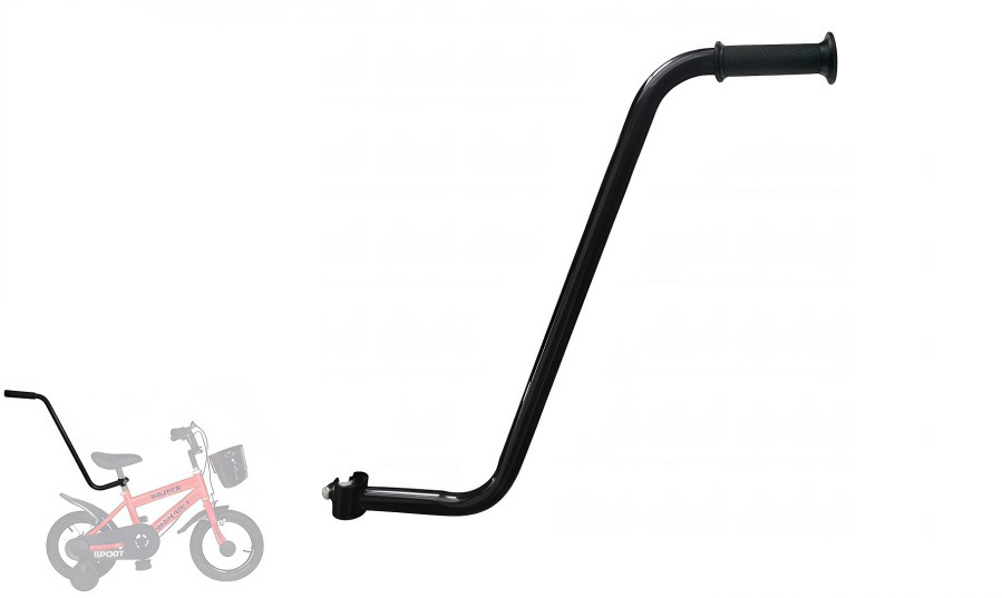 Родительская ручка для велосипеда 12"-18", RAPIDA, H-L12B, черный