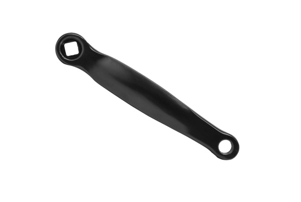 Шатун левый длина 170 мм под ромб, 9/16", сталь, D344-YW, Spray Black (черный, УТ00027540)