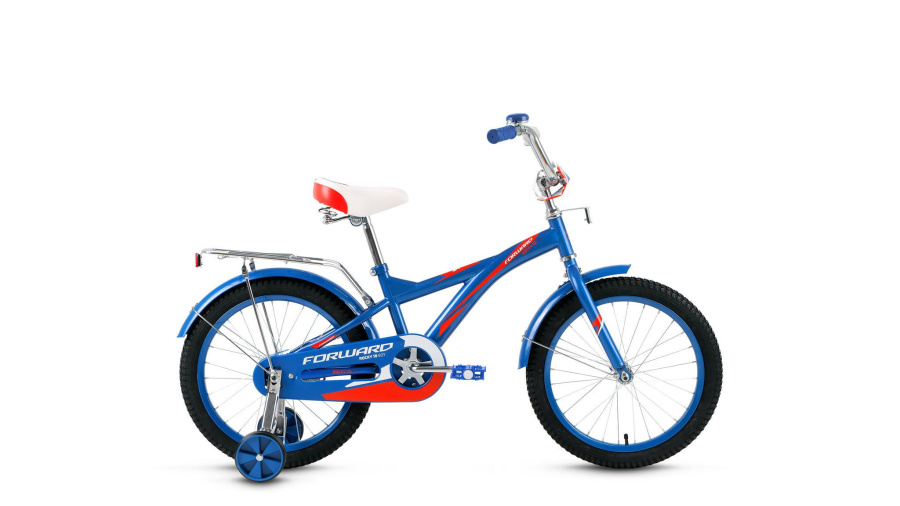 Велосипед FORWARD ROCKY 18 BOY (18" 1 ск.) 2015-2016 (синий, RBKW6LNH1016)