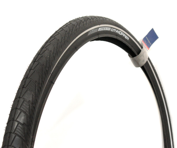 Покрышка 28x2,00 CITYHOPPER Classic ANTIPUNCTURE (APS) 1 mm + REFLEX (RS) Mitas (черный, 510952440042)