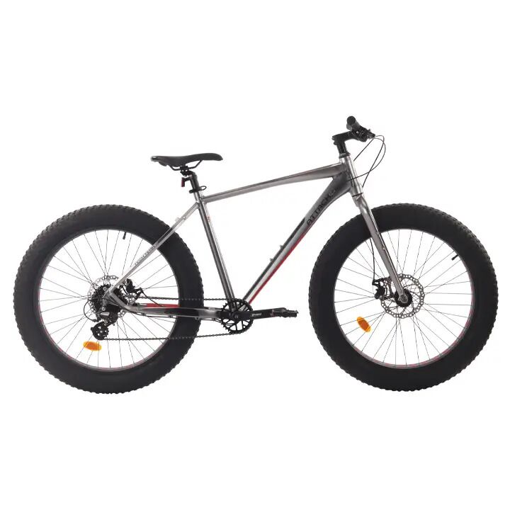 Велосипед TECH TEAM ATTACK 26 (Fat Bike 26", рост 20") (металлик, NN013674)