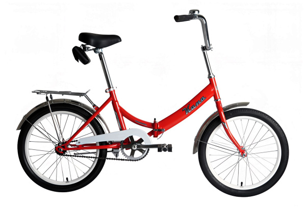 Велосипед KAMA 20 (20" 1 ск. рост. 14" скл.) 2026, красный, SPRT26B0106