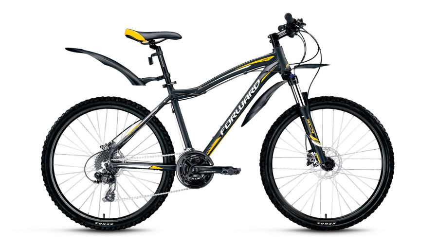 Велосипед FORWARD HESPER 3.0 disc (26" 24 ск. рост 17") 2015-2016 (черный мат., RBKW6M66R022)