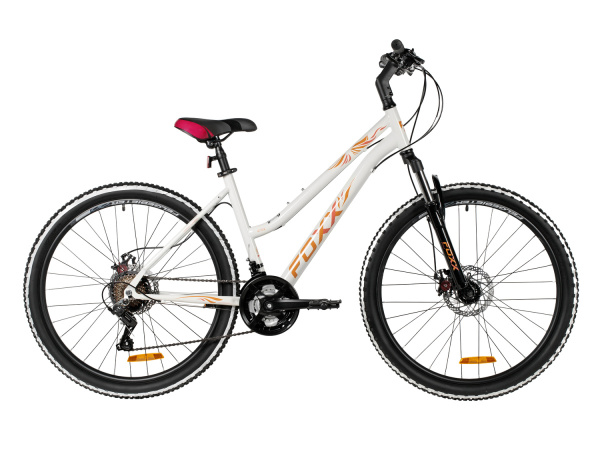 Велосипед FOXX 26" LATINA белый, сталь, размер 15" (26SHD.LATINA.15WH6-)