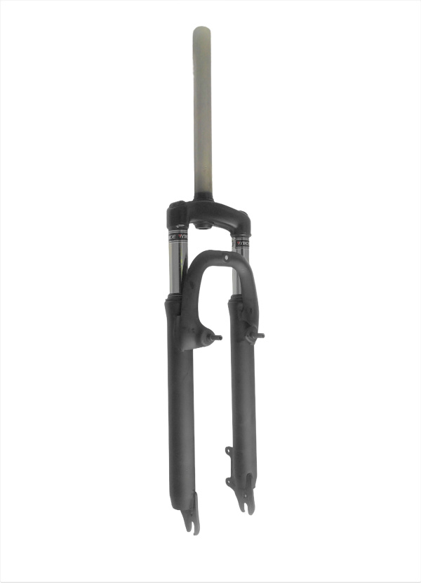 Вилка 27,5" амортизационная PARTNER, 1-1/8" (28,6), безрезьбовая, DISK Brake/V-Brake, ход 80 мм, шток 260 мм, GD-938SD, Black (УТ00026033)