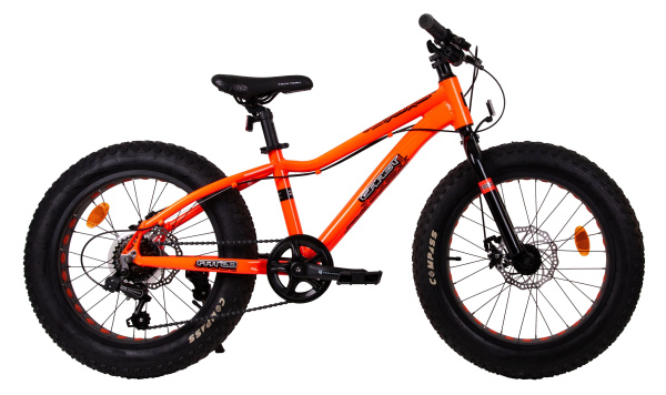 Велосипед TECH TEAM Garet 24 disc (24" 7 ск. рост 14") ALU, красный (NN012640)
